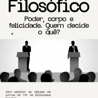 Debate Filosófico promove reflexão e pensamento crítico.